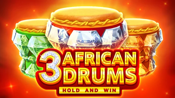 3 African Drums complete official branded game thumbnail