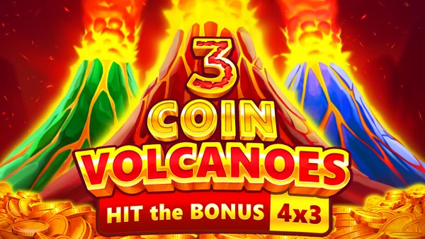 3 Coin Volcanoes complete official branded game thumbnail