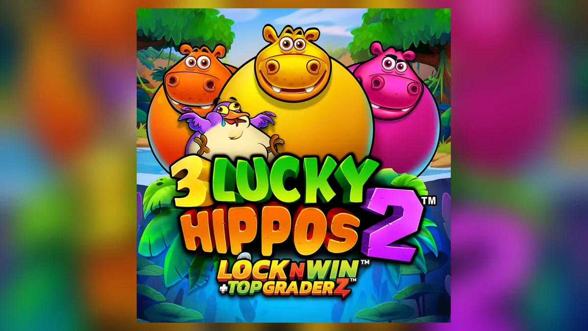 3 Lucky Hippos 2 complete branded game thumbnail