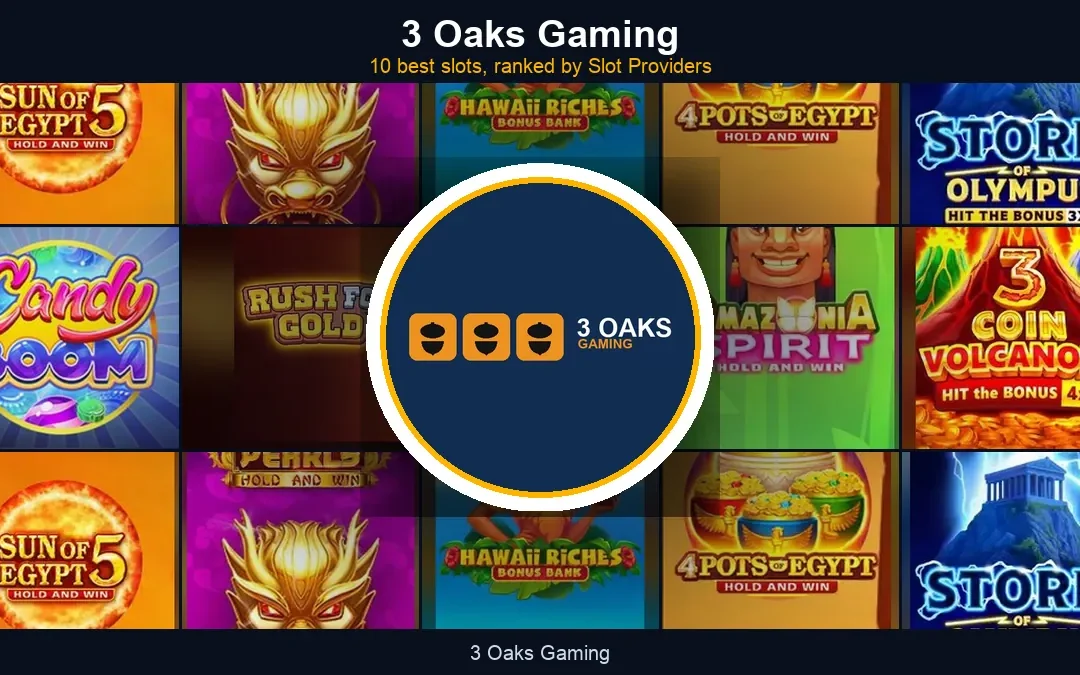 3 Oaks Gaming Slots & Where to Play Hold and Win