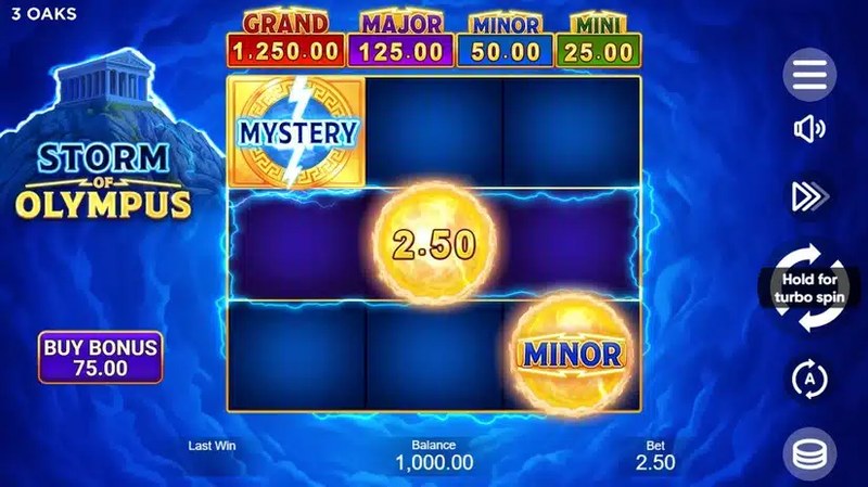 Storm of Olympus: Hit the Bonus gameplay
