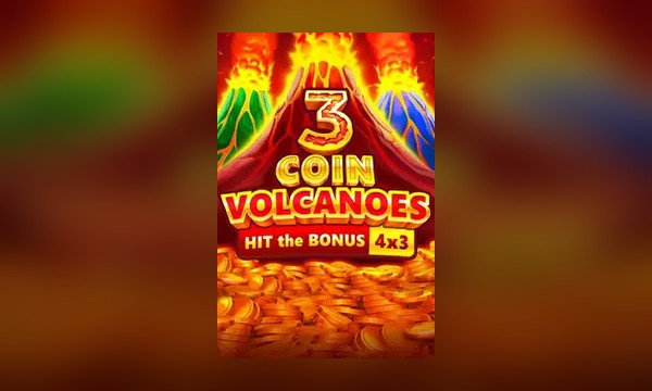 3 Coin Volcanoes: Hit the Bonus slot art
