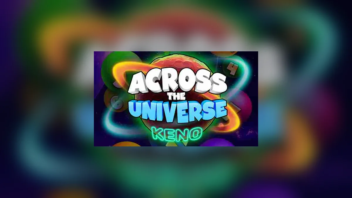 Across the Universe Keno complete branded game thumbnail by Mascot Gaming