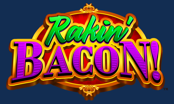 Rakin' Bacon slot logo