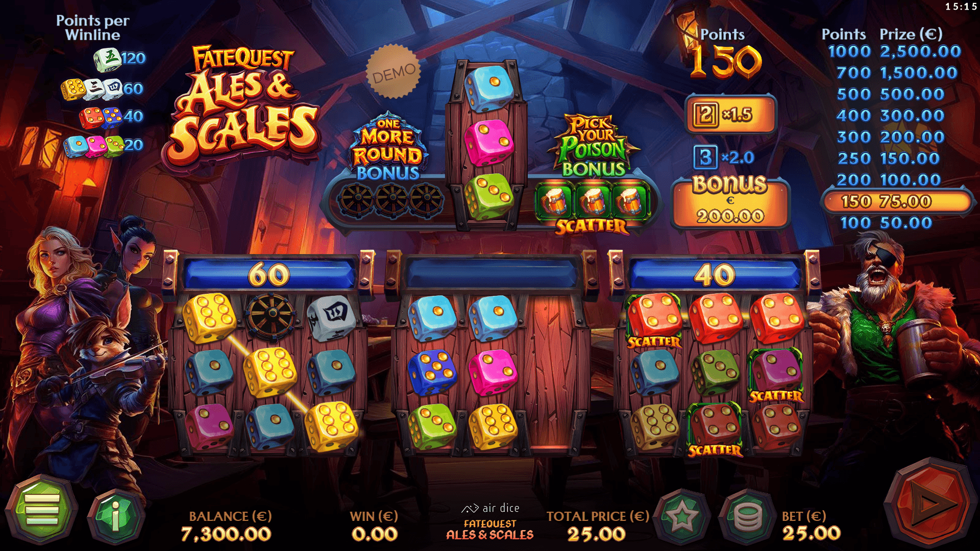 FateQuest Ales and Scales gameplay