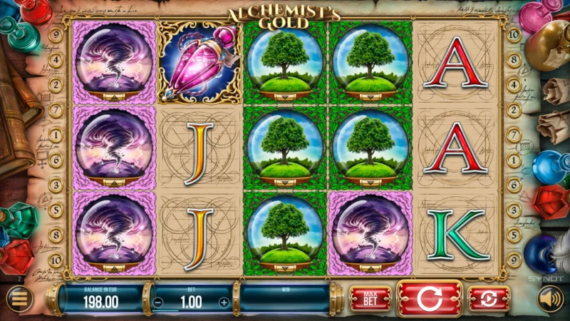 Alchemist's Gold gameplay