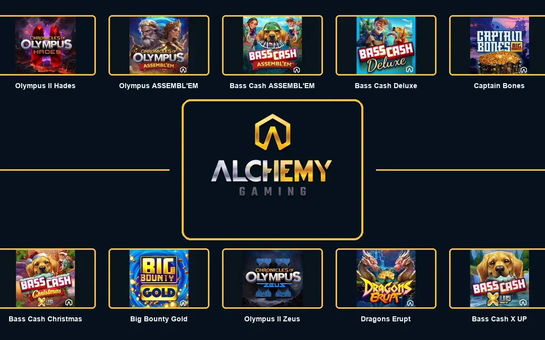 Alchemy Gaming Slots: 10 Essential Games