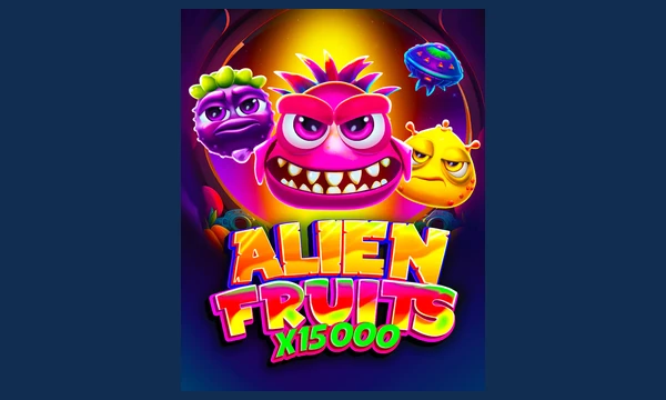 Alien Fruits slot logo