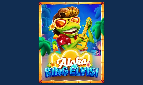 Aloha King Elvis slot logo