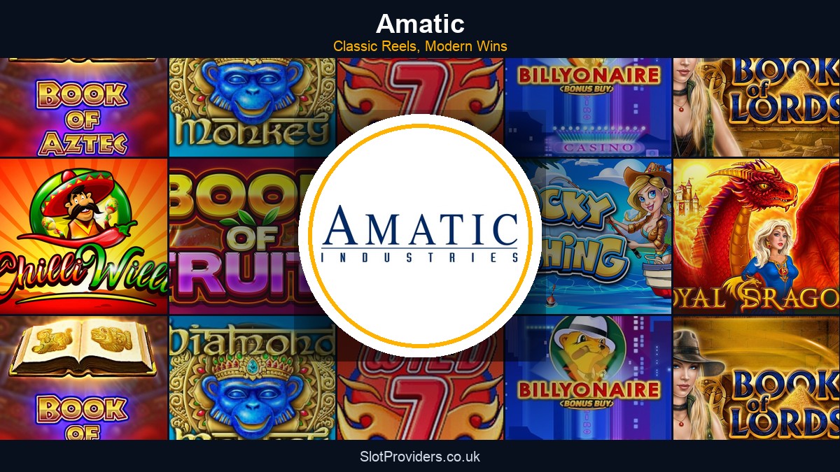 Amatic - best slots at a glance