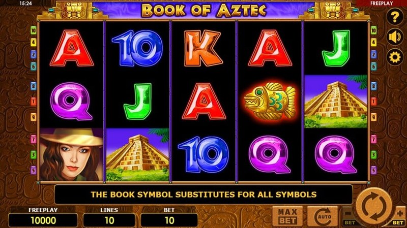 Book of Aztec gameplay