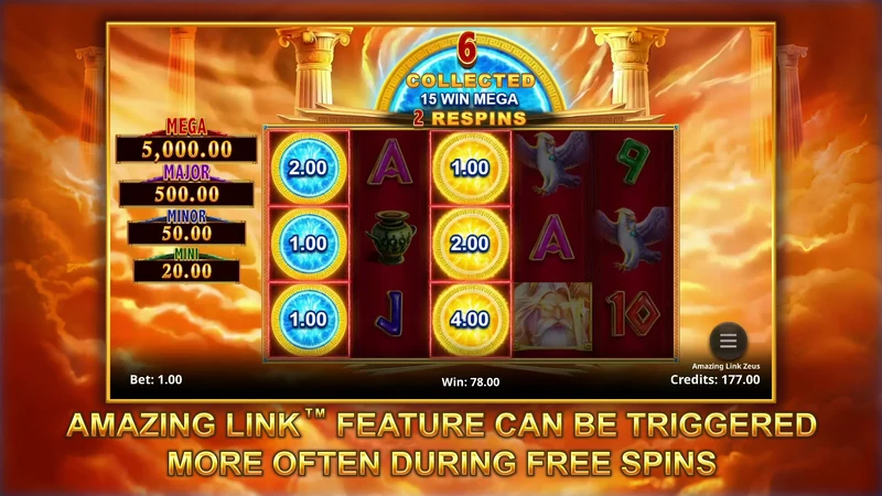 Amazing Link Zeus gameplay screenshot
