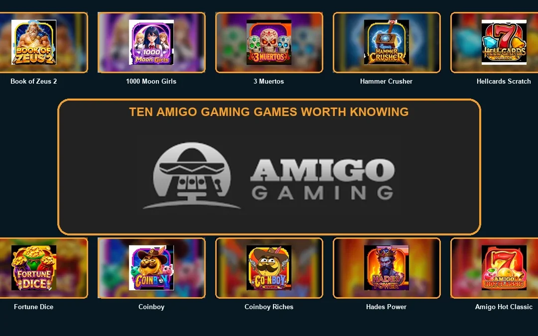 Amigo Gaming Games & UK Availability