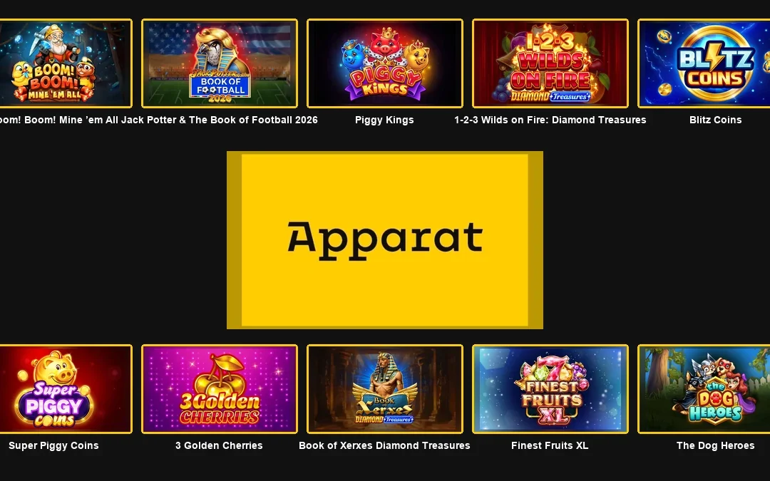 Apparat Gaming Slots: 139 Games, RTP & UK Guide