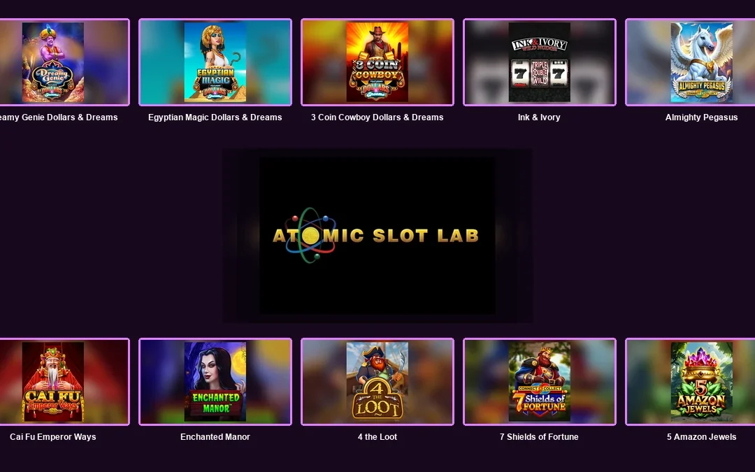 Atomic Slot Lab Games: 66 Titles & UK Guide