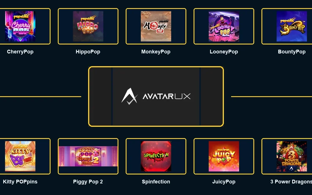 AvatarUX Slots: PopWins, Best Games & UK Casinos