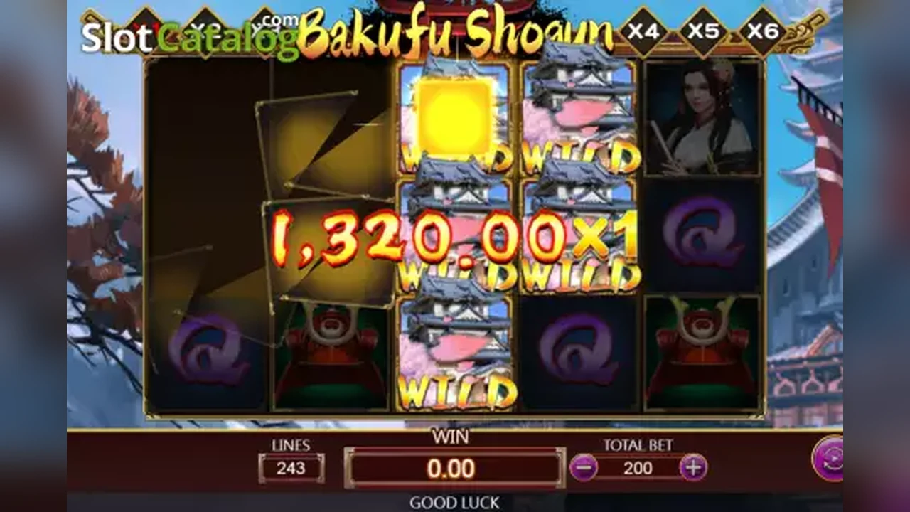 Bakufu Shogun loaded gameplay interface with active controls