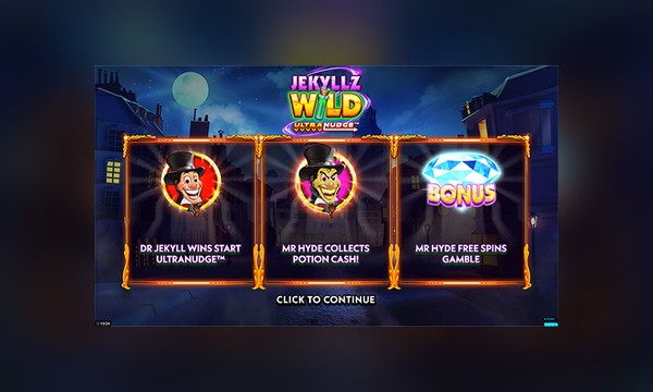 Jekyllz Wild UltraNudge slot art