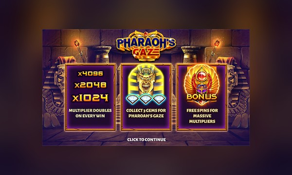 Pharaoh's Gaze DoubleMax slot art