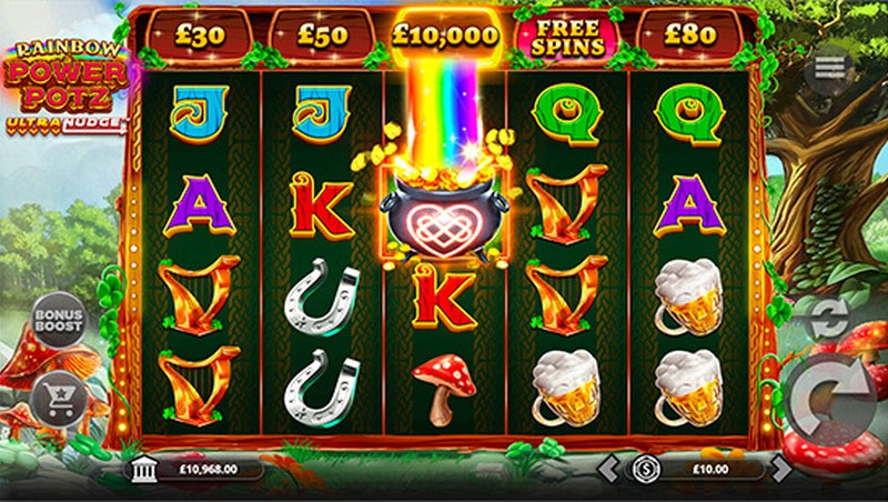 Rainbow Power Potz UltraNudge gameplay