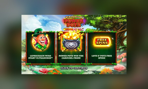 Rainbow Power Potz UltraNudge slot art