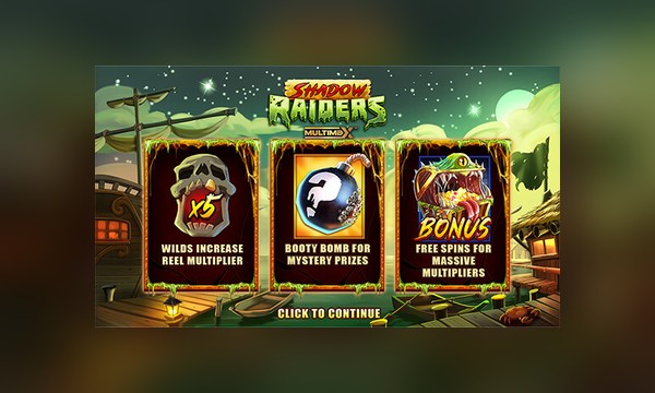 Shadow Raiders MultiMax slot art
