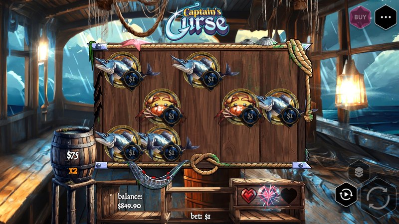 Captain's Curse Prize Collection bonus