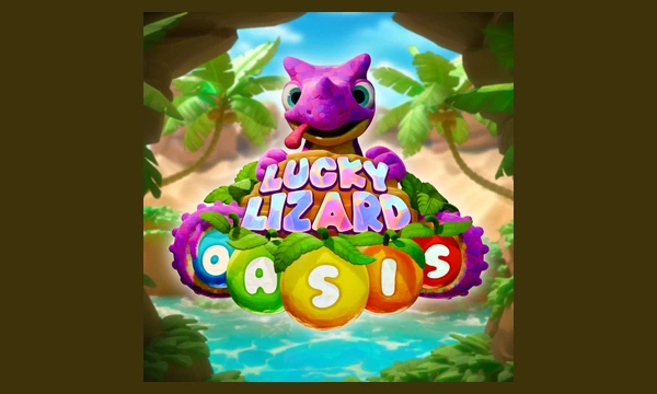Lucky Lizard Oasis slot art