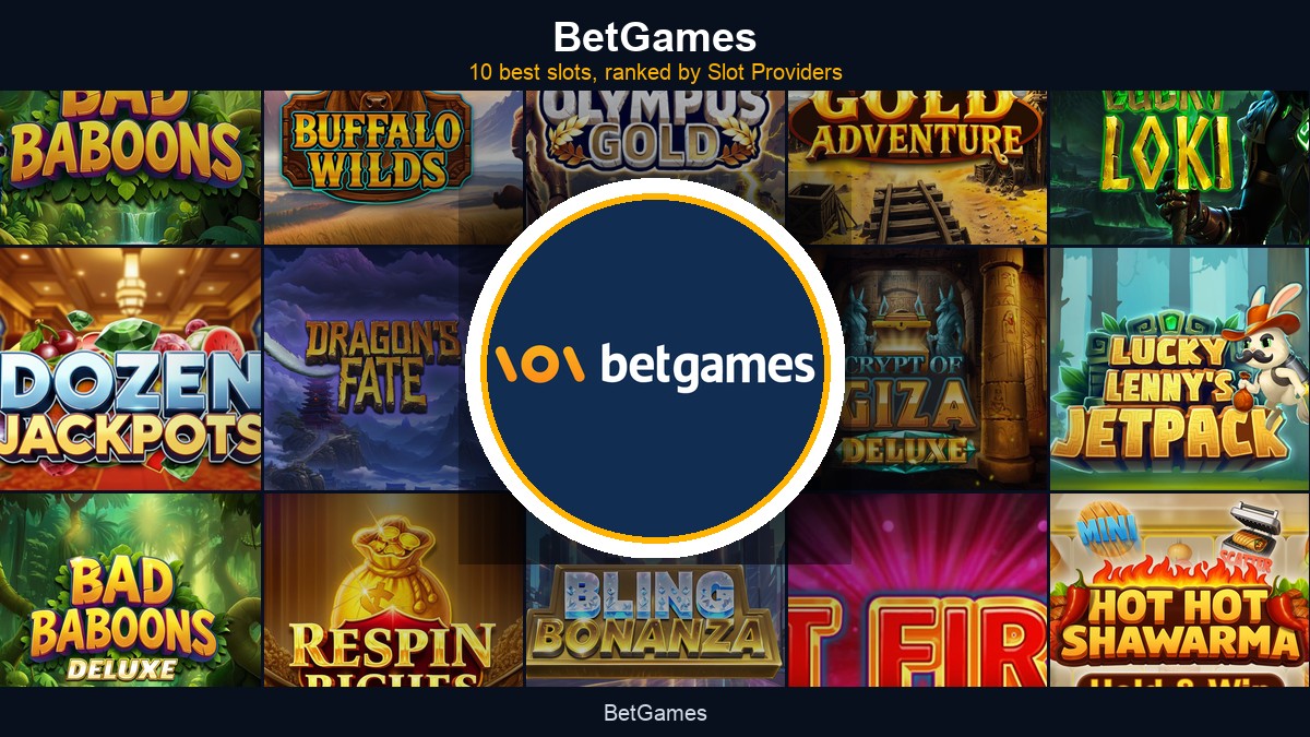 BetGames - best slots at a glance