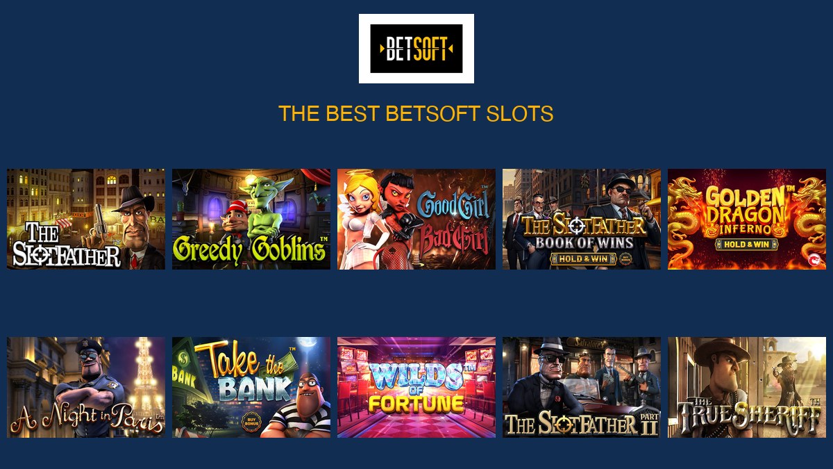 Betsoft's best slots — The Slotfather, Good Girl Bad Girl, Greedy Goblins and more, ranked by All Slot Providers