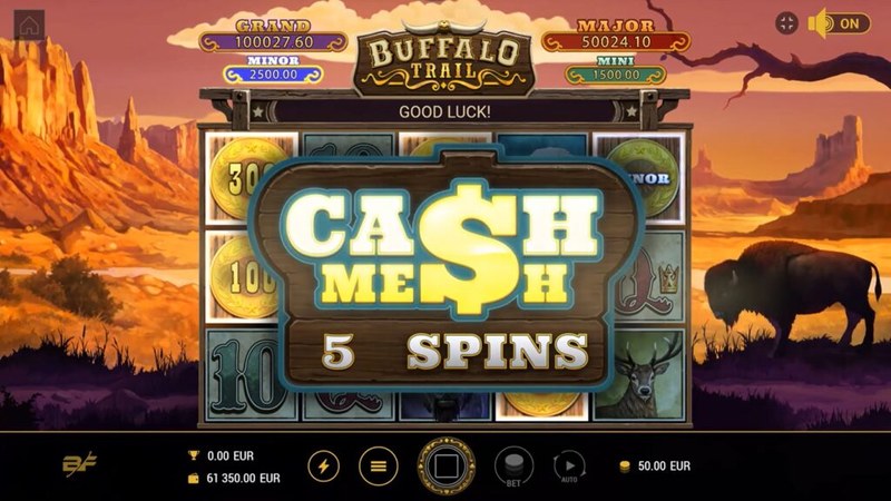 Buffalo Trail gameplay screenshot