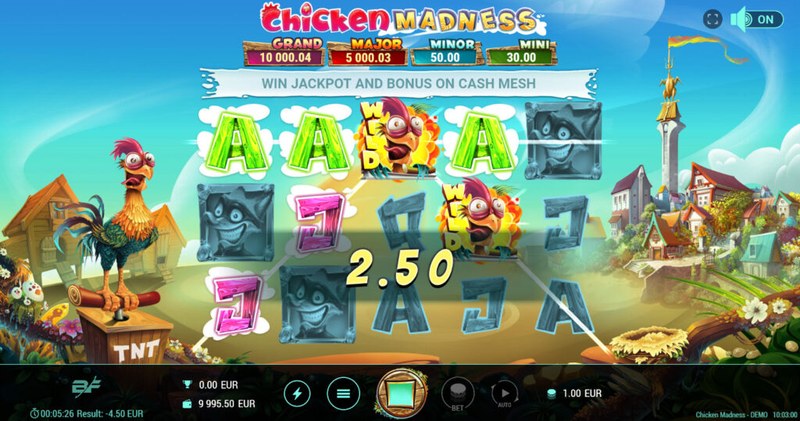Chicken Madness gameplay screenshot