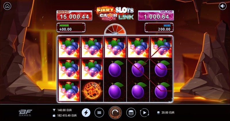 Fiery Slots Cash Mesh Link gameplay screenshot