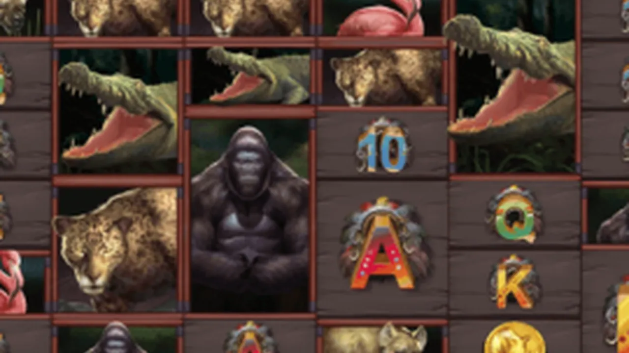 Big Game Safari loaded gameplay interface with reels and controls visible