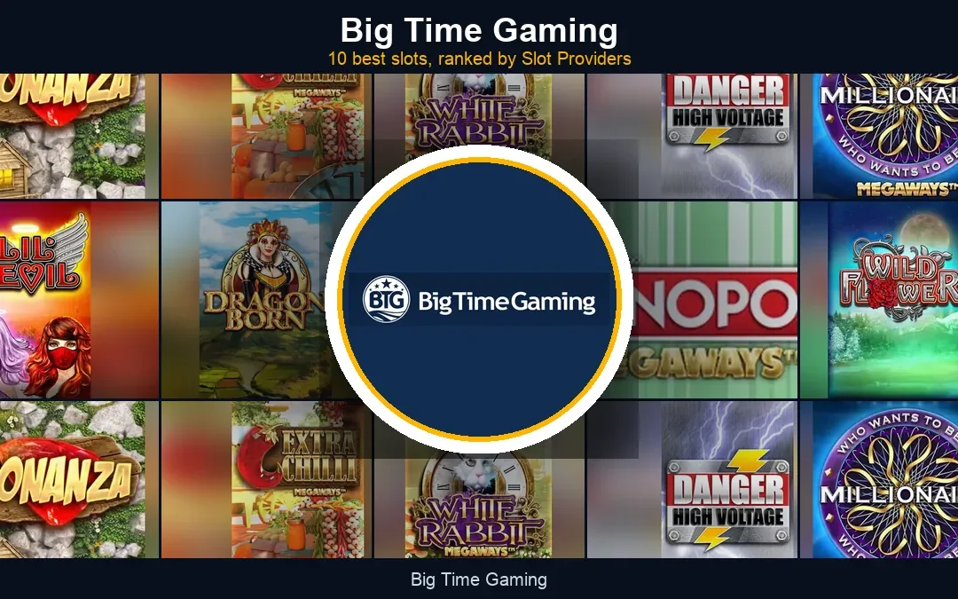 Big Time Gaming Slots & Casinos for UK Players