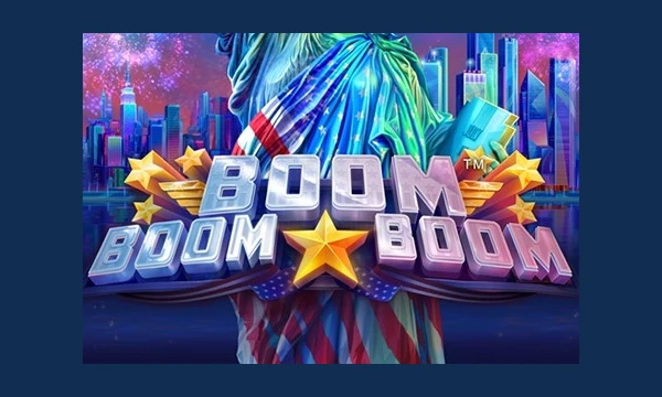 Boom Boom Boom slot logo