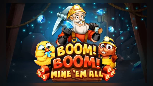Boom! Boom! Mine ’em All complete branded game thumbnail