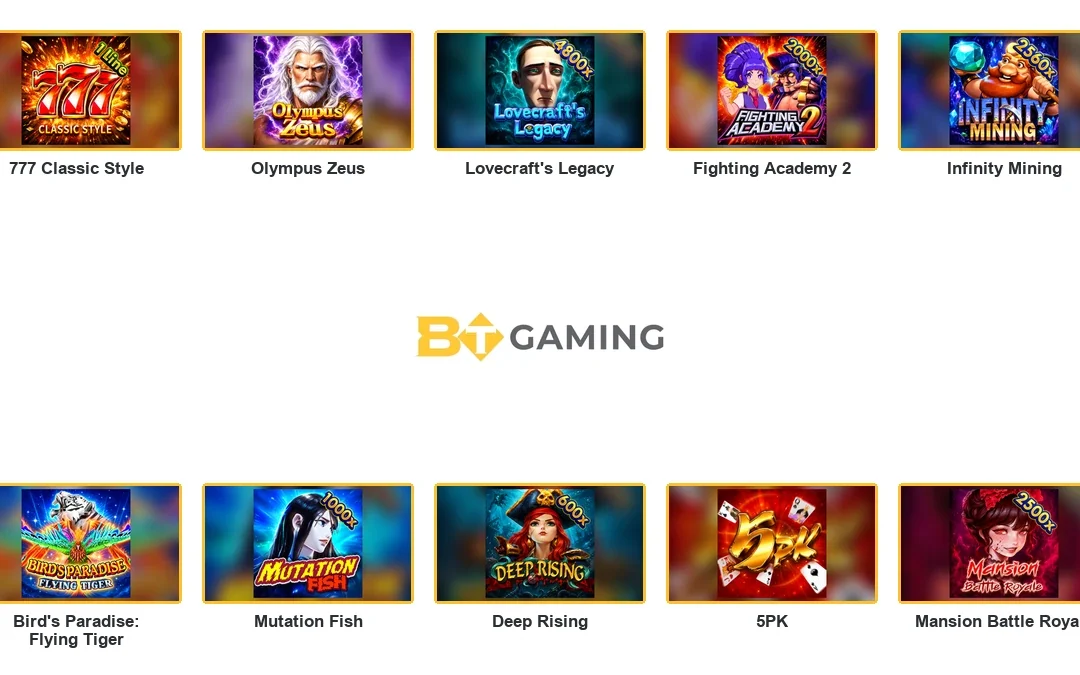 BT Gaming Games: 80 Titles, GLI Testing & UK Guide
