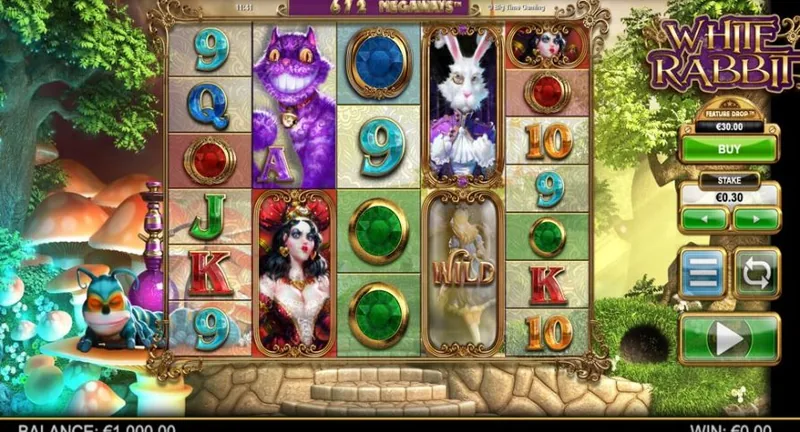 White Rabbit Megaways gameplay