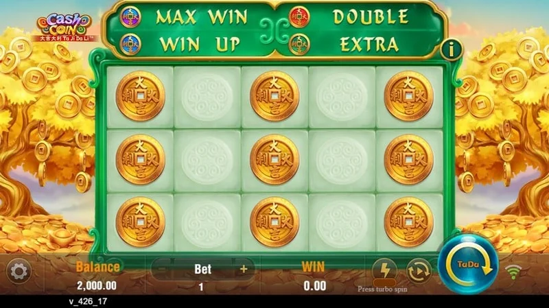 Cash Coin slot gameplay — cash and coin jackpot reels