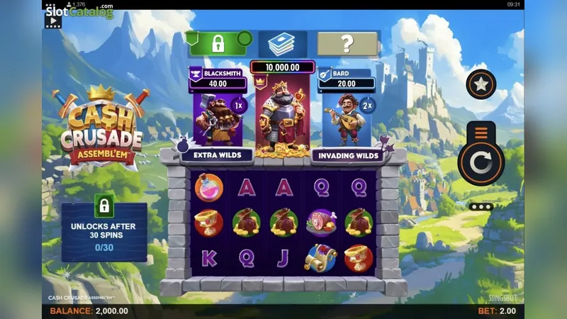 Cash Crusade ASSEMBL'EM gameplay screenshot