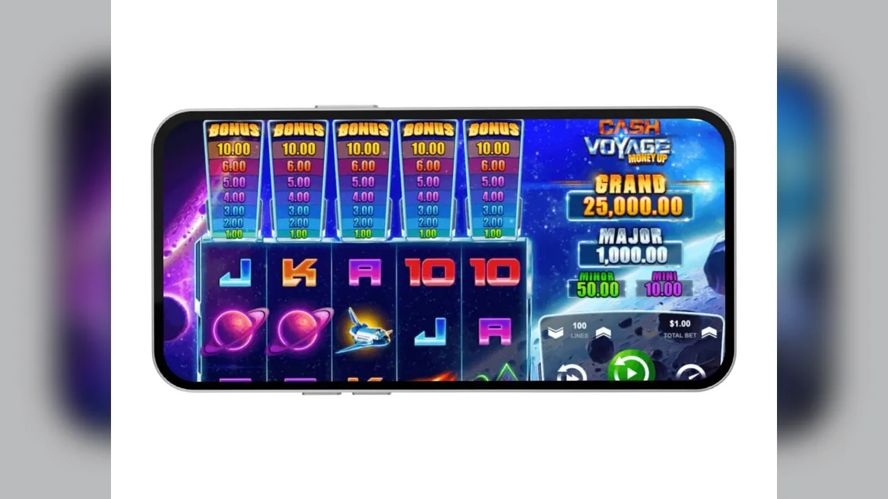 Cash Voyage gameplay showing the game interface