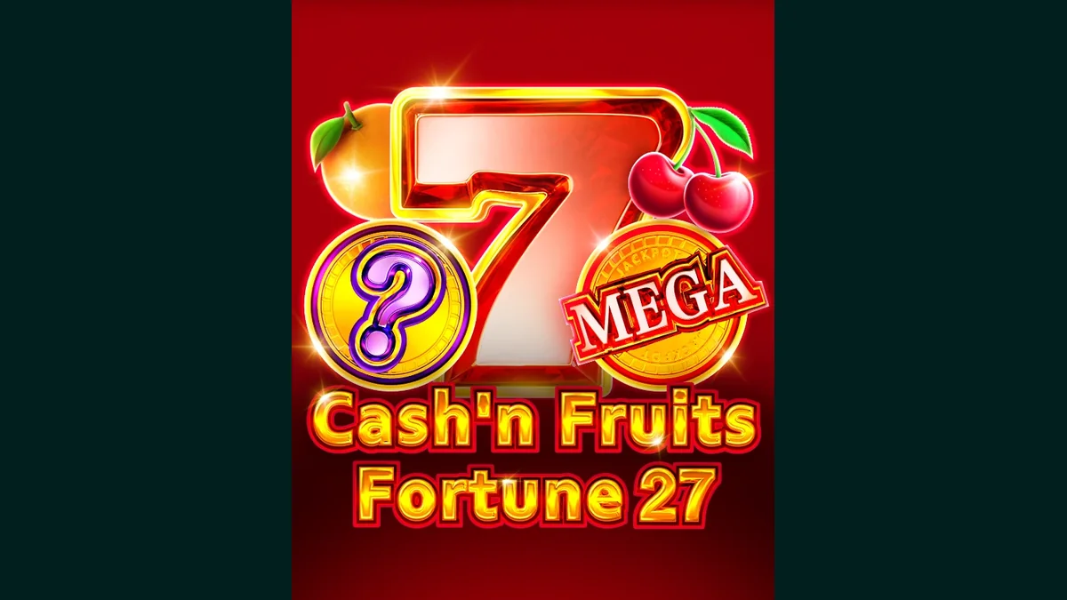 Cash'n Fruits Fortune 27 complete branded game artwork