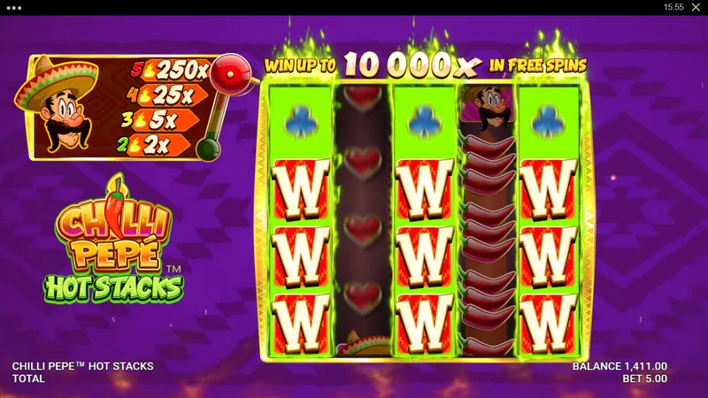 Chilli Pepe Hot Stacks gameplay screenshot