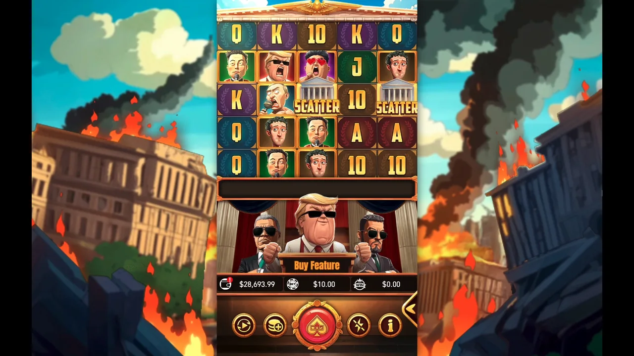 Clash of War official loaded gameplay interface with active controls visible