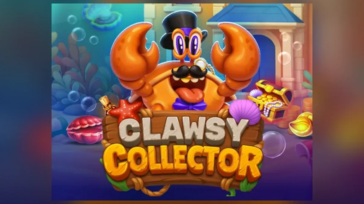 Clawsy Collector complete branded game artwork