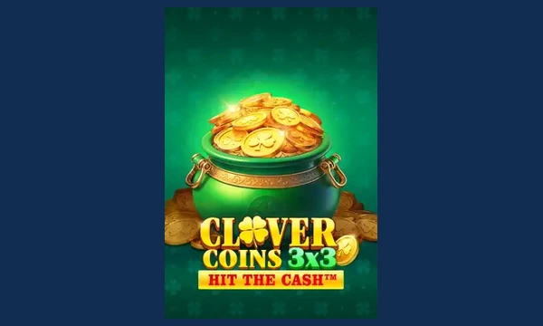 Clover Coins 3x3 slot logo