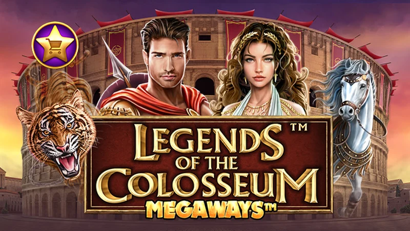 Legends of the Colosseum Megaways gameplay