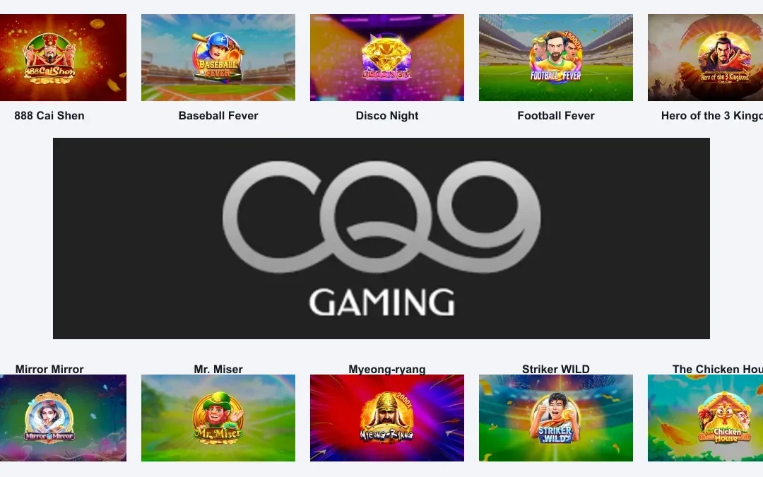 CQ9 Gaming Slots, Games & UK Availability