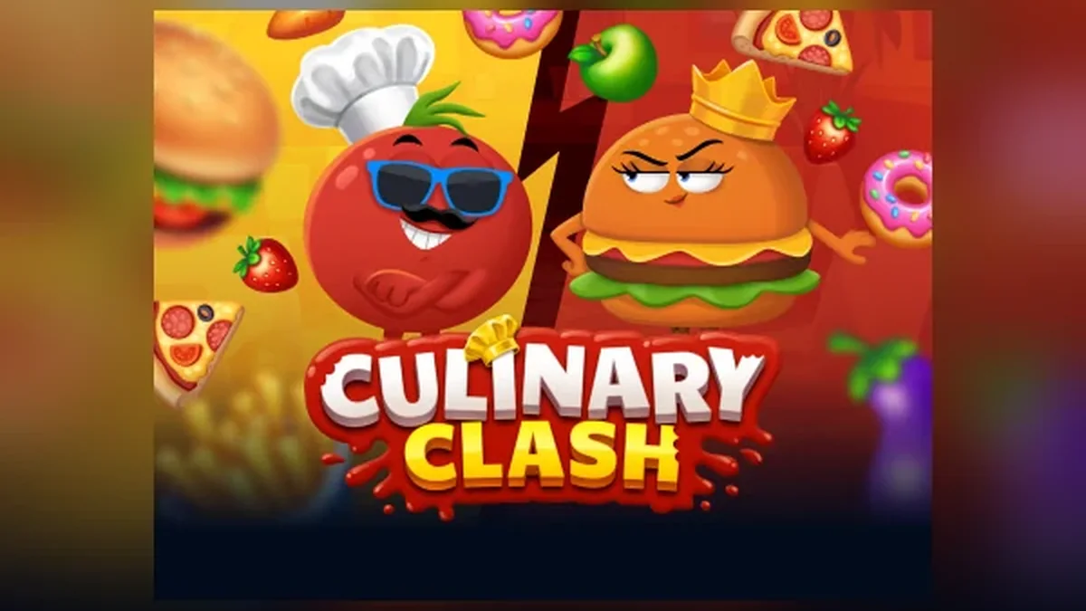 Culinary Clash complete branded game artwork